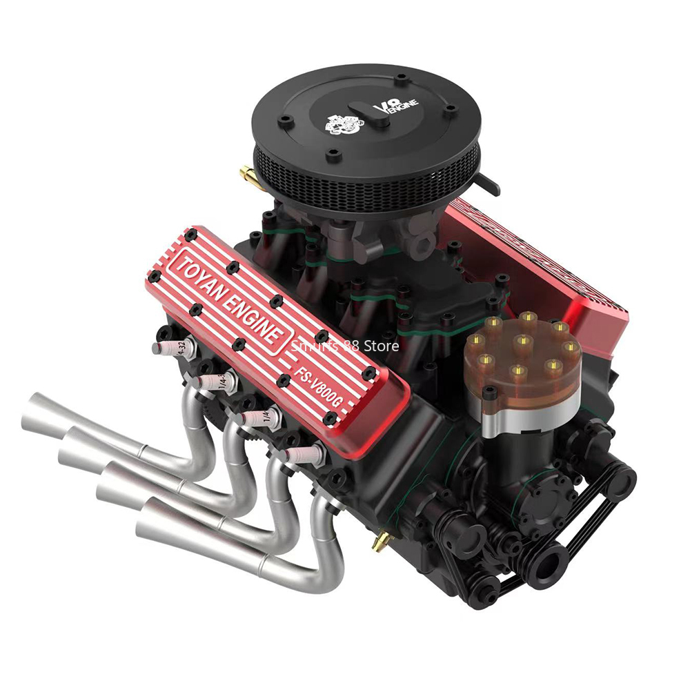 토얀 V8 메탈 엔진 모델 DIY 28cc 가솔린 엔진 - Model Kit V8 Engine 리뷰 및 가격